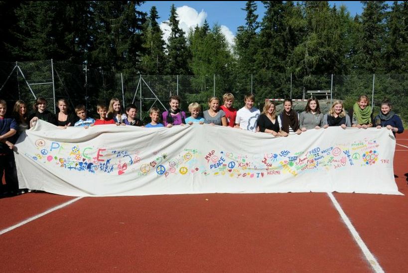 Peace One Day Banner von CISV